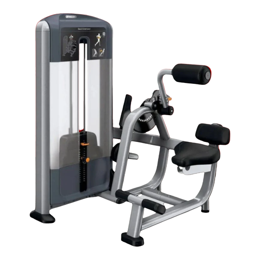 Precor Discovery Series Back Extension (Remanufactured) — transparent background