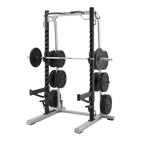Precor Discovery Series Half Rack (Remanufactured) — transparent background