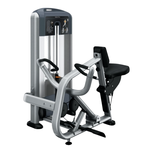 Precor Discovery Series Seated Row (Remanufactured) — transparent background