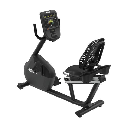 Precor RBK 635 Recumbent Bike w/ P31 Console (Remanufactured) — transparent background