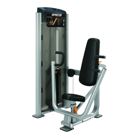 Precor S Line Selectorized Chest Press (Remanufactured) — transparent background