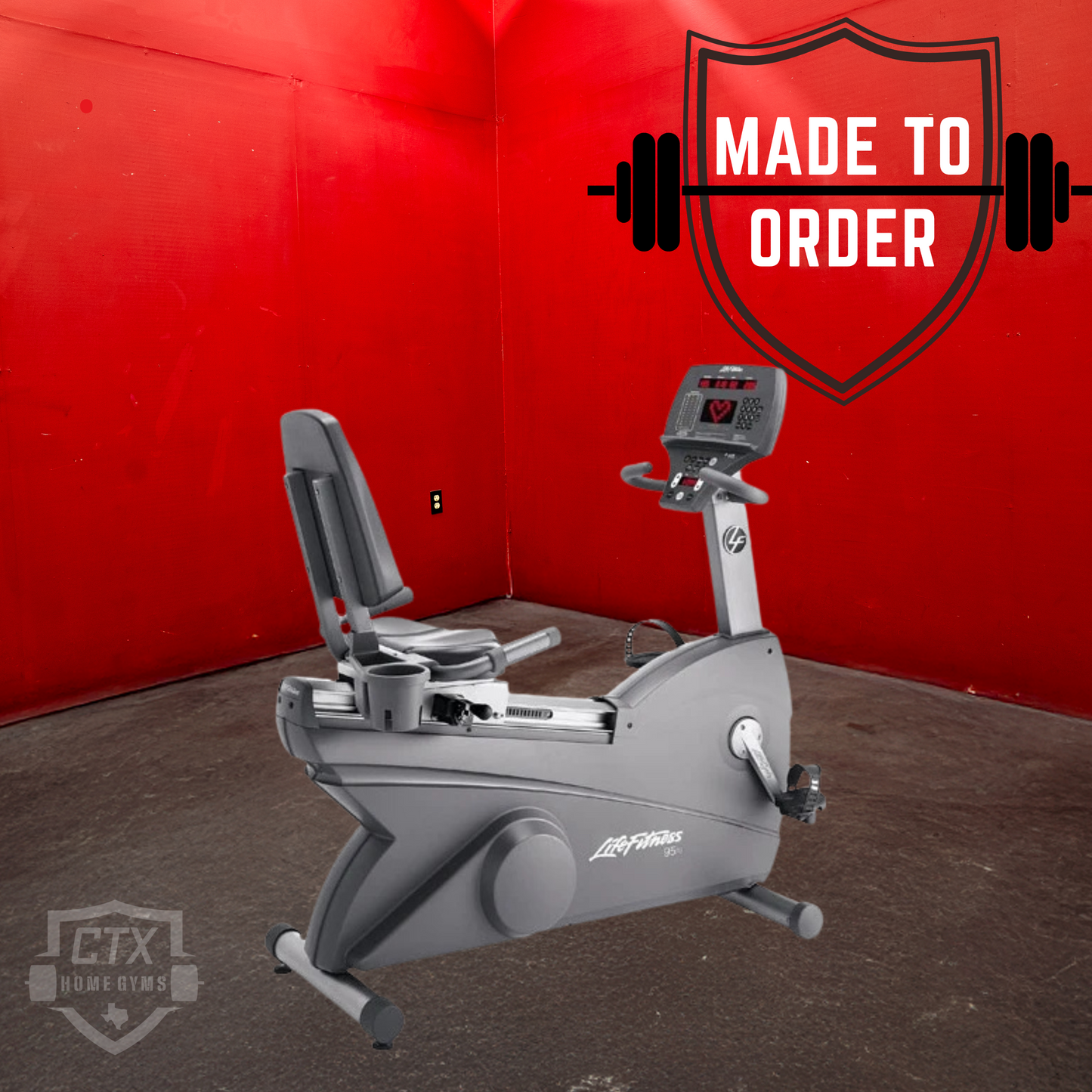Life Fitness 95Ri Recumbent Bike (Refurbished)