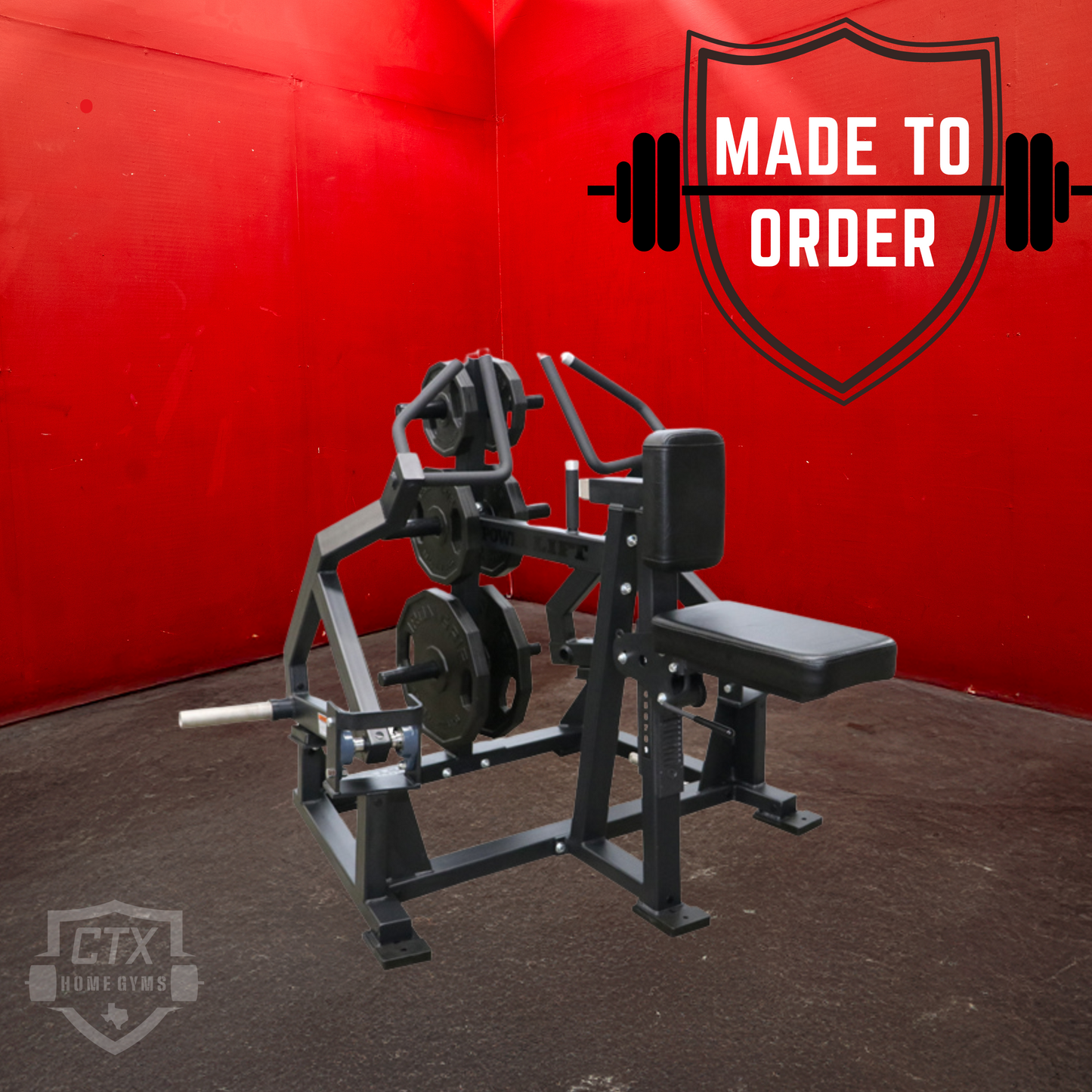 Power Lift Plate Loaded Seated Row (Refurbished)