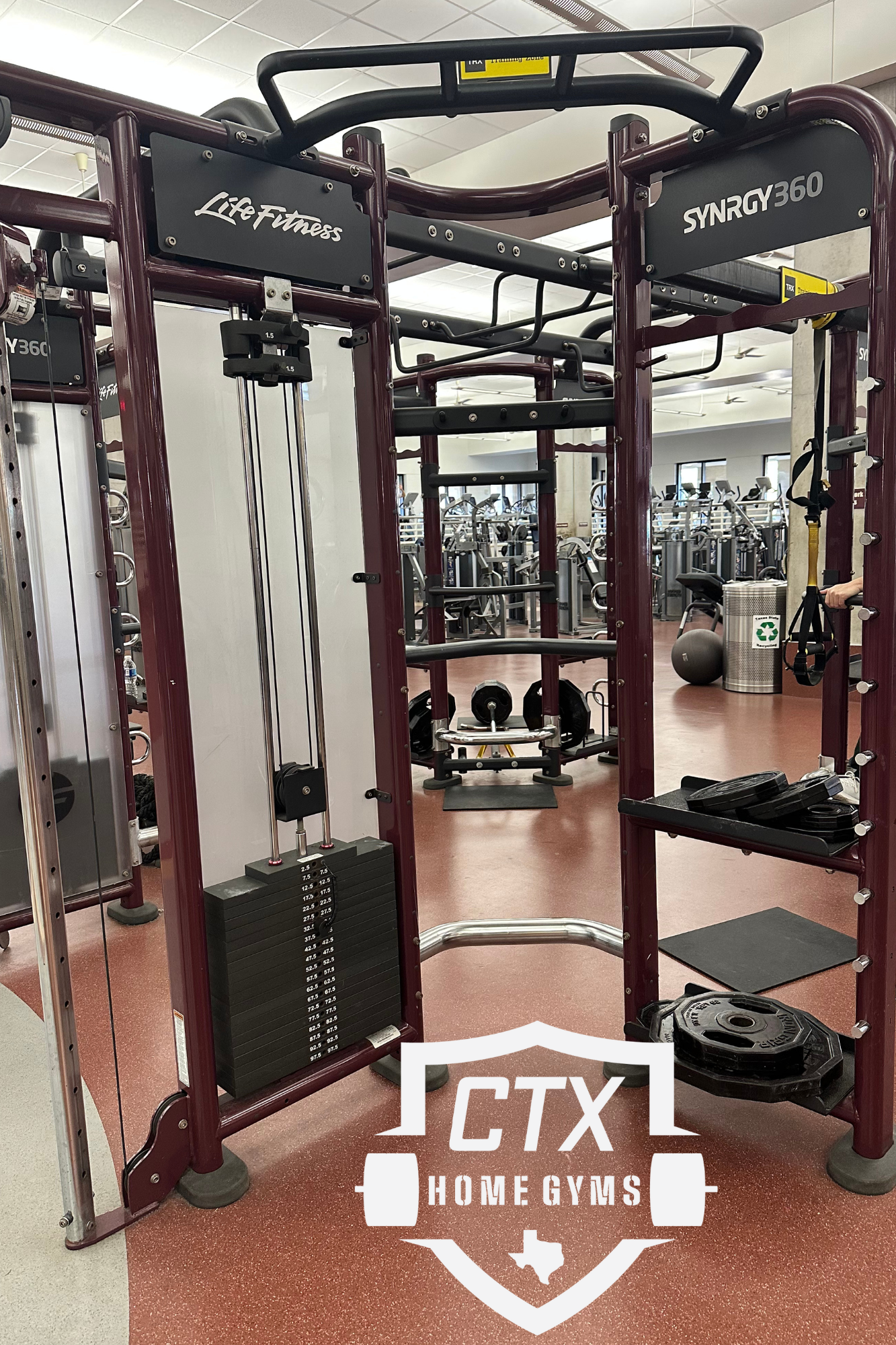 Life Fitness Synergy 360 XL (With DAP, Rotational, Monkey Bars, TRX Stations & Storage) (Remanufactured)