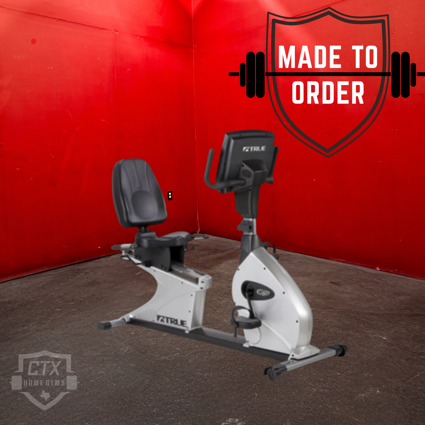 True Fitness CS800 Recumbent Bike (Refurbished)