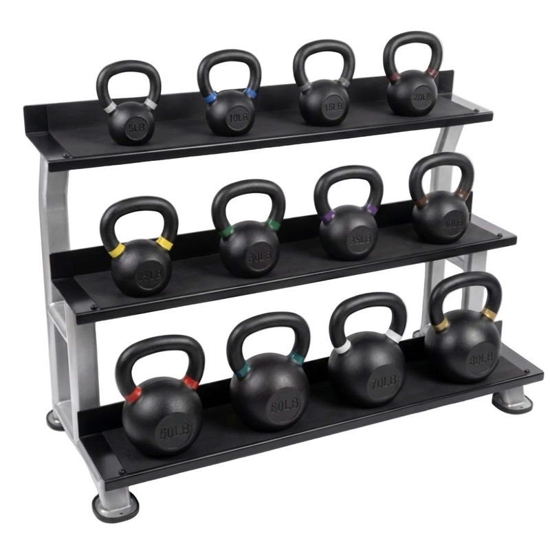 BUILT Strength Foundation Series Cast Iron Kettlebell Set (New)