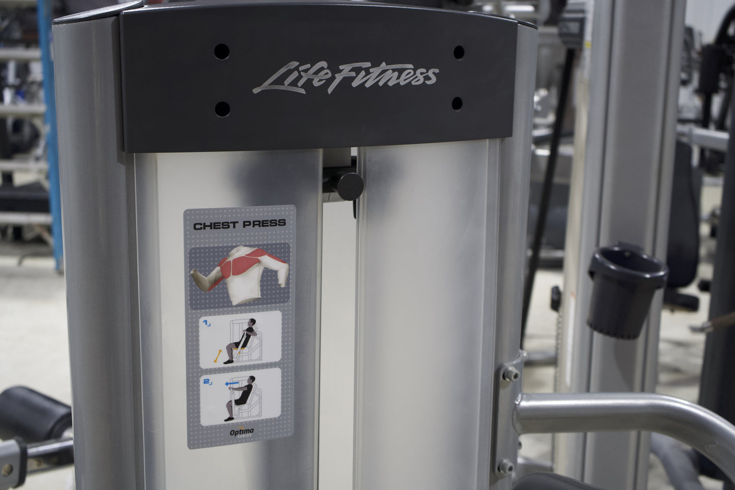 4 Piece Life Fitness Optima Series Selectorized Strength Circuit *Total Body* (Refurbished)