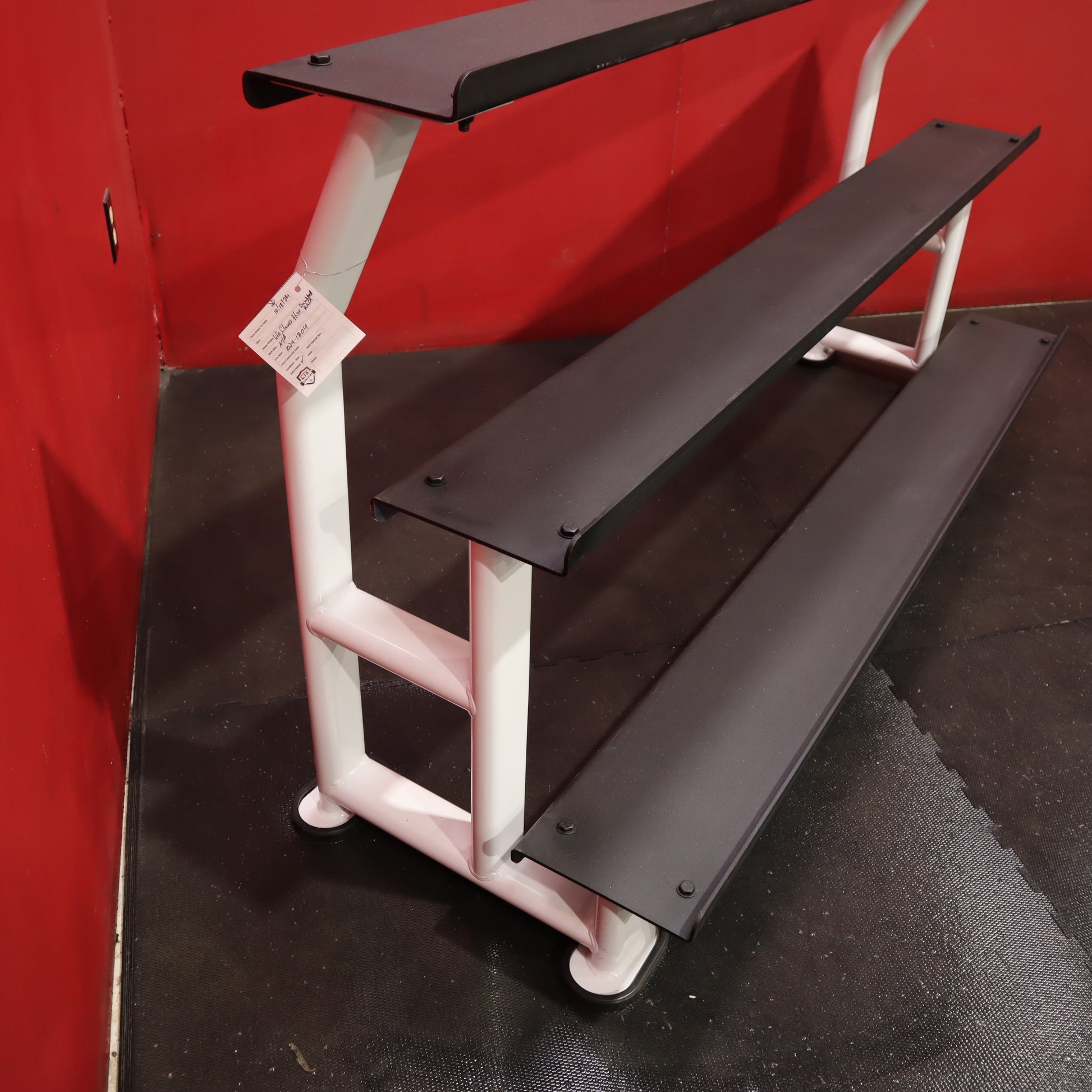 Life Fitness 3 Tier Kettlebell Rack (Remanufactured)