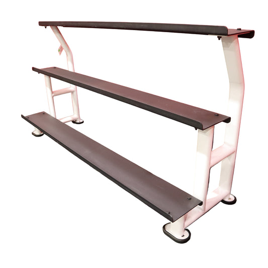 Life Fitness 3 Tier Kettlebell Rack (Remanufactured)