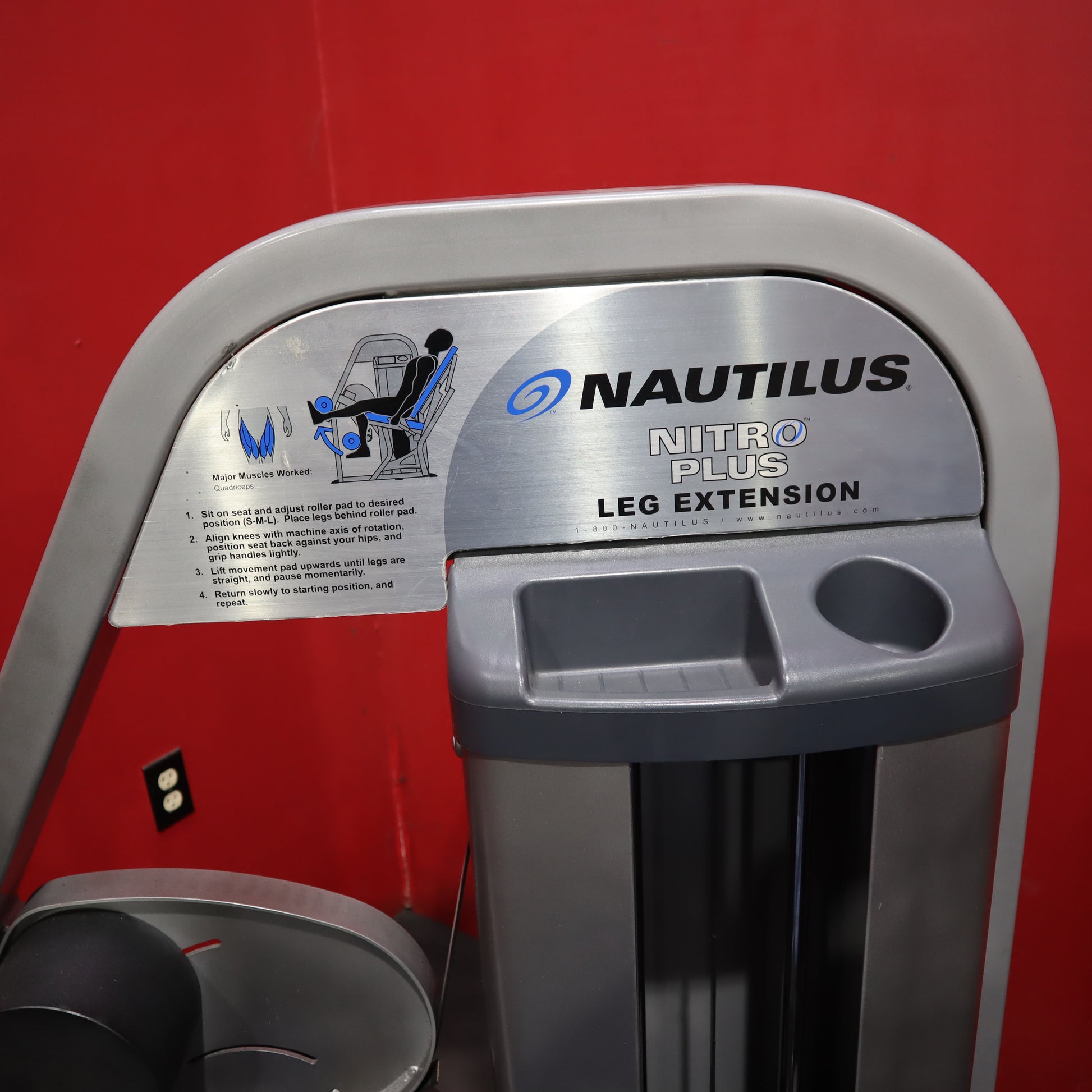 Nautilus Nitro Plus Leg Extension (Remanufactured)