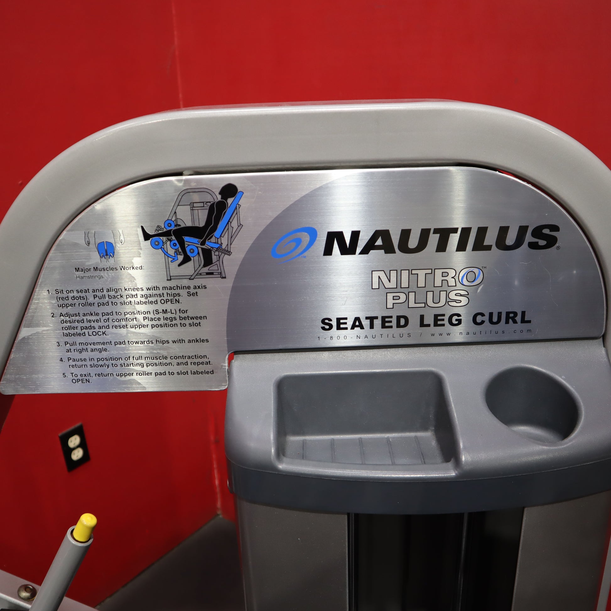 Nautilus Nitro Plus Seated Leg Curl (Remanufactured)