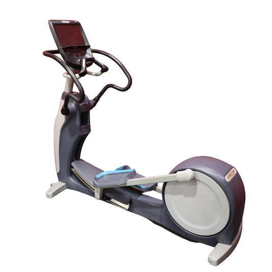 Precor EFX 883 Lower Body Elliptical Trainer w/ P82 Console & Converging Crossramp (Remanufactured)