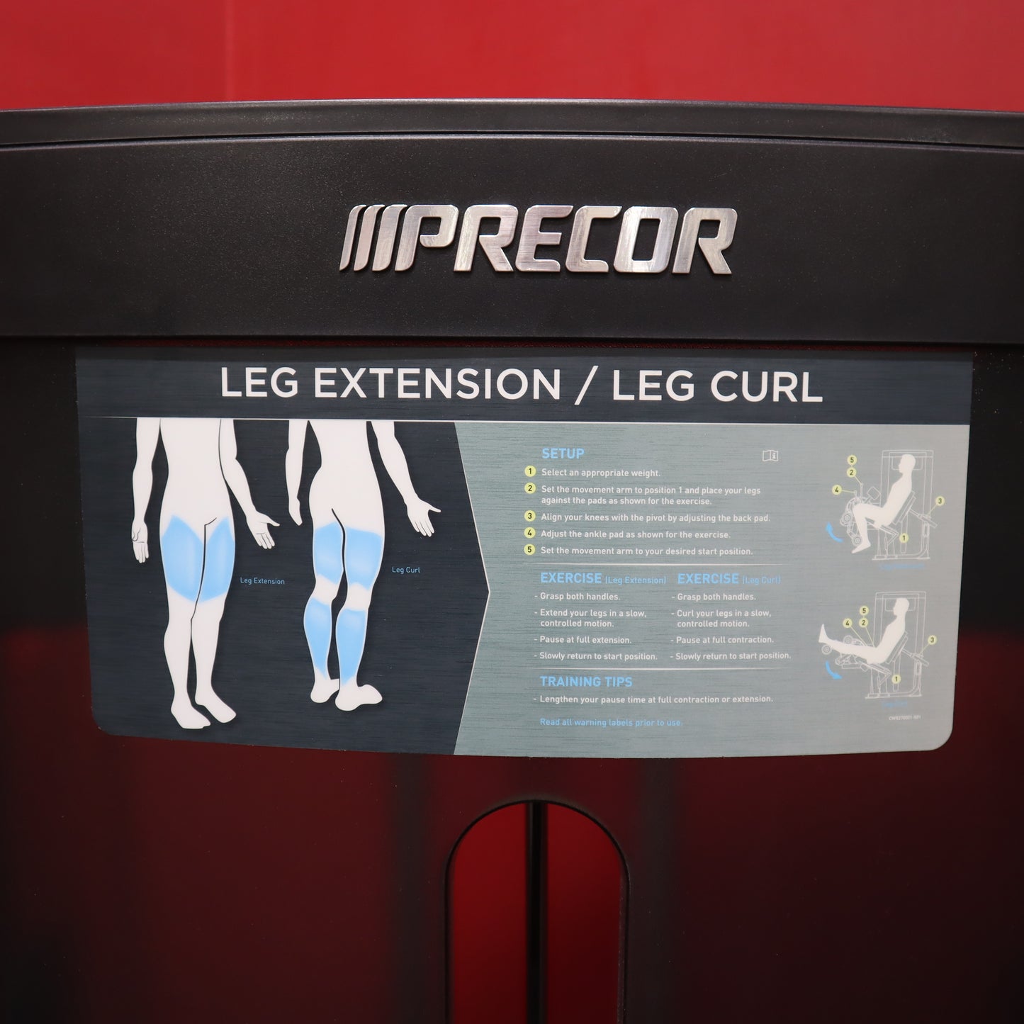 Precor Vitality Series Leg Extension/Leg Curl (Refurbished)