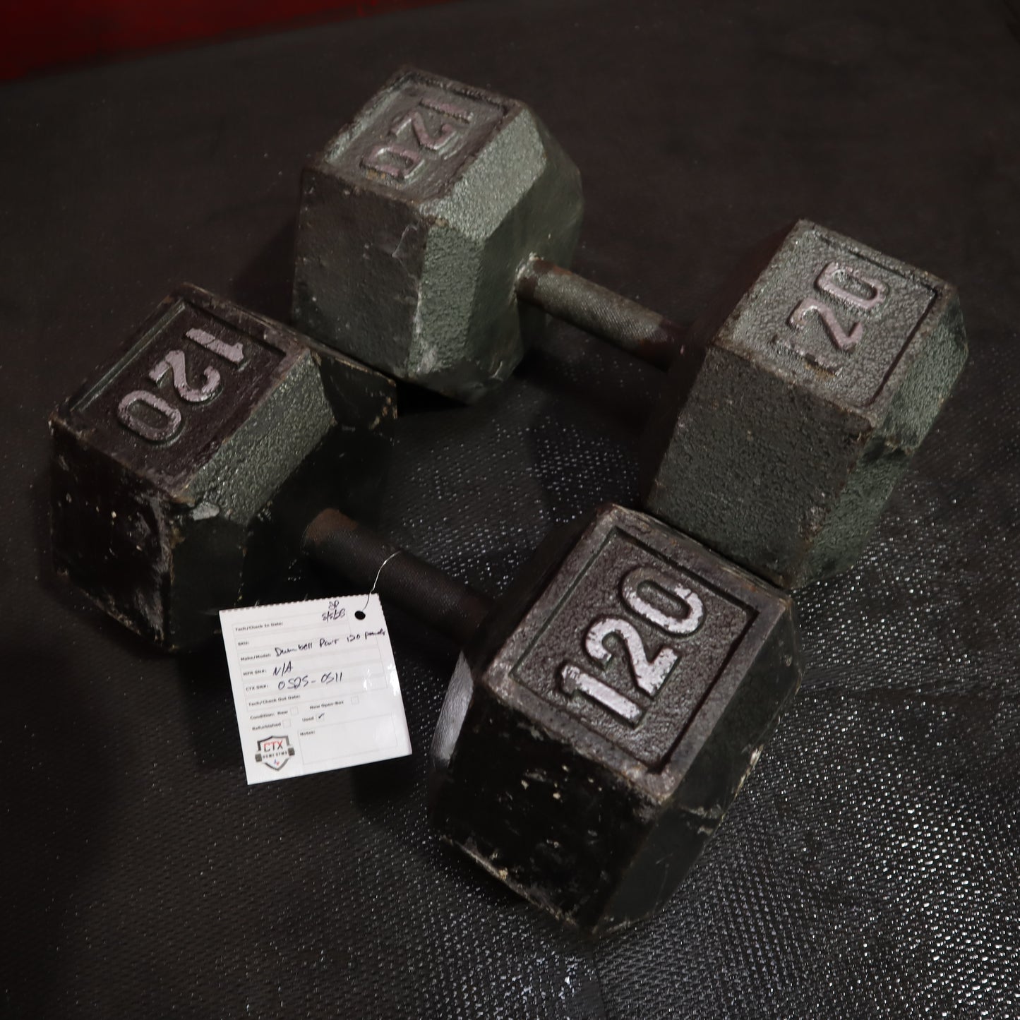 120 lb Dumbbell Pair (Used)