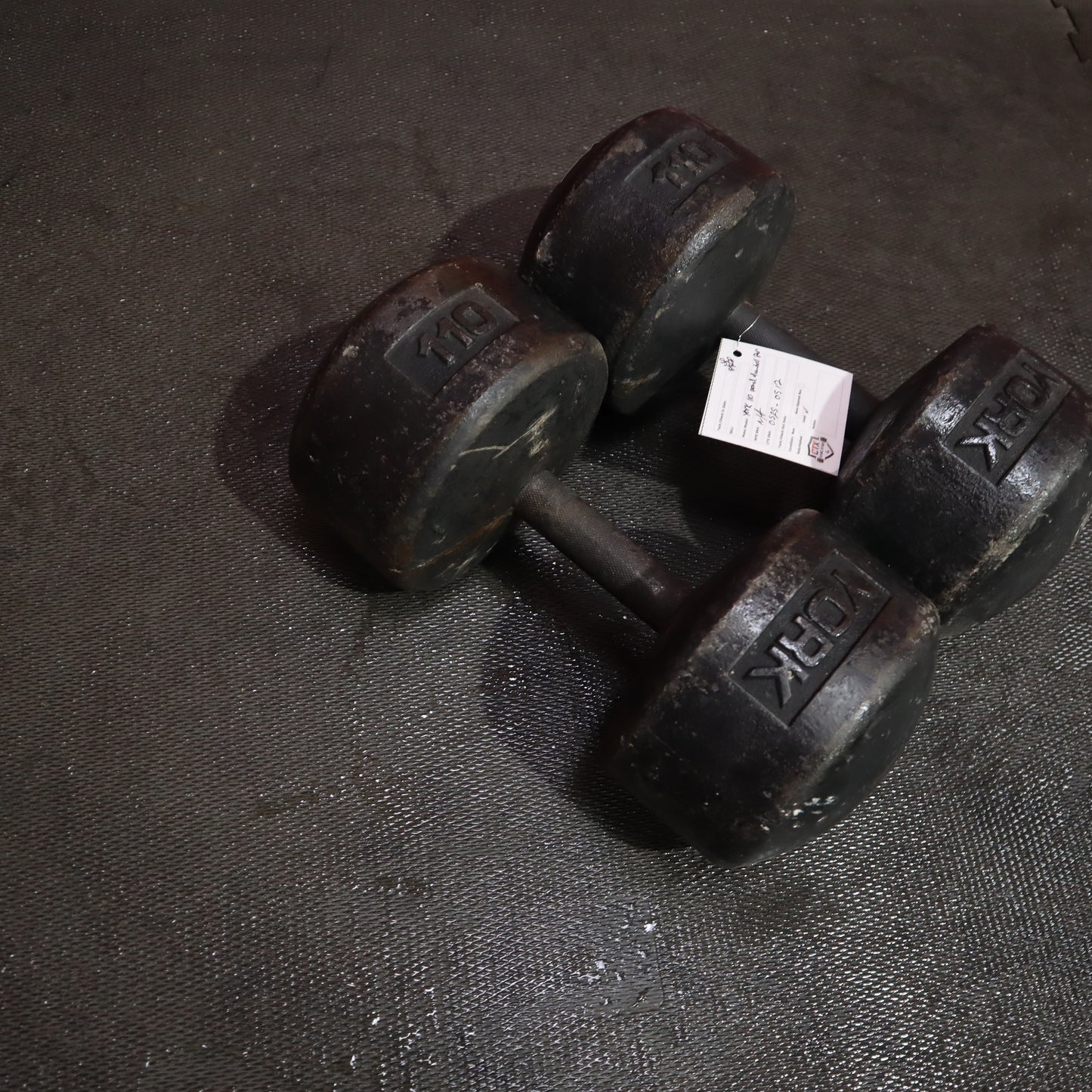 York 110 lb Dumbbell Pair (Used)