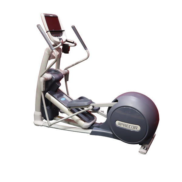 Precor EFX 885 Entrenador elíptico de cuerpo total con consola P80 (reformado)