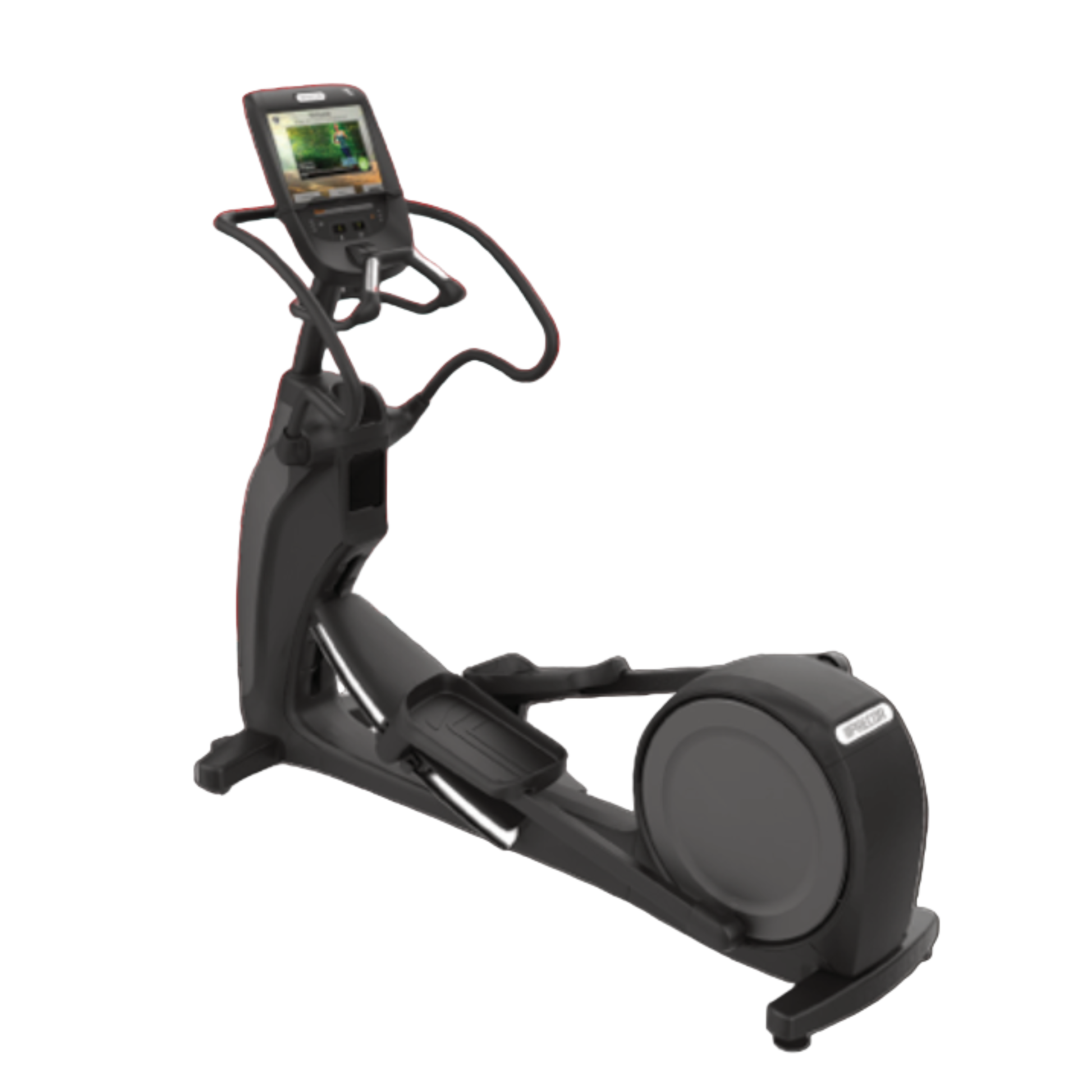 Precor EFX 833 Entrenador elíptico de cuerpo inferior con consola P30 (Crossramp convergente) * Reacondicionado *