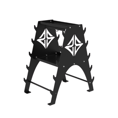 BUILT Strength Foundation Series Fixed Barbell Rack w/ Storage (New)