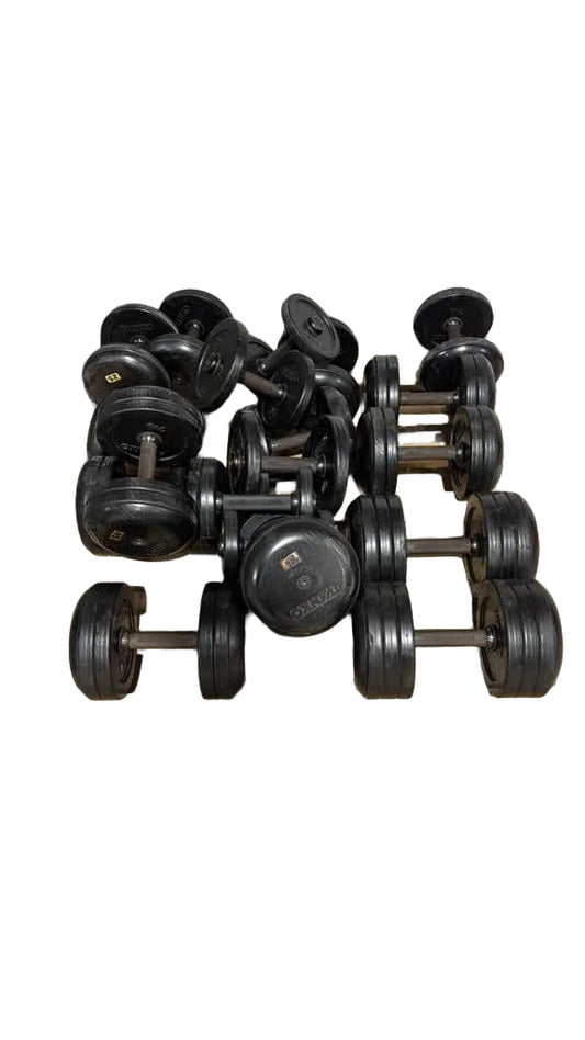 Ivanko 5-50 LB Dumbbell Set (Remanufactured)