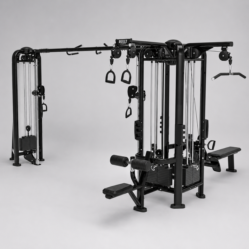 BUILT Strength Foundation Series 5-Stack Multi Jungle (New) — product view 1