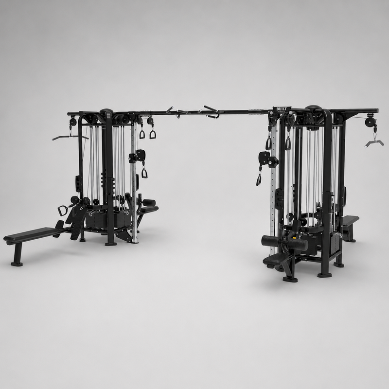 BUILT Strength Foundation Series 8 Stack Multi Station Jungle Gym (New)