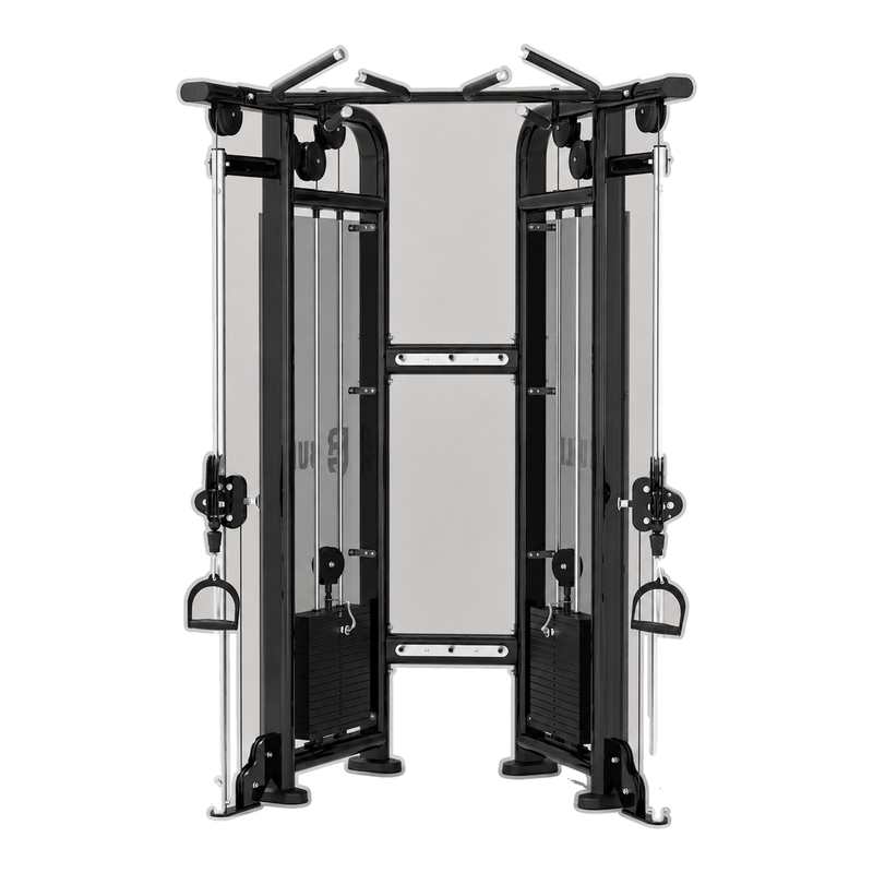 BUILT Strength Foundation Series Dual Adjustable Pulley Functional Trainer (New) — product view 1