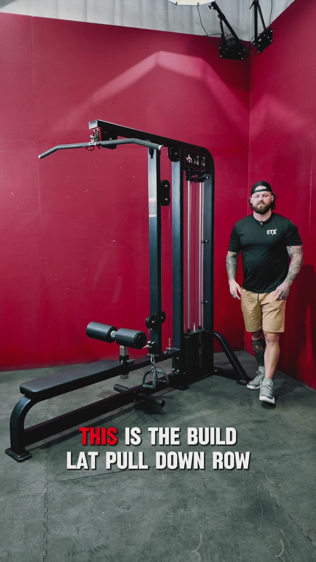 BUILD Lat Pulldown / Low Row Combo (New)