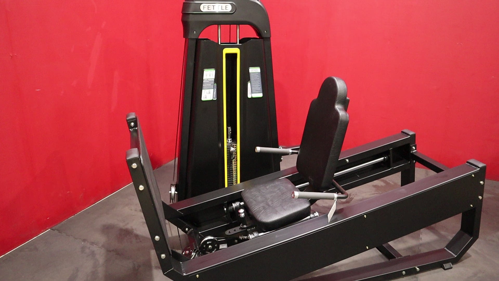 Fettle Fitness Selectorized Seated Leg Press (New)