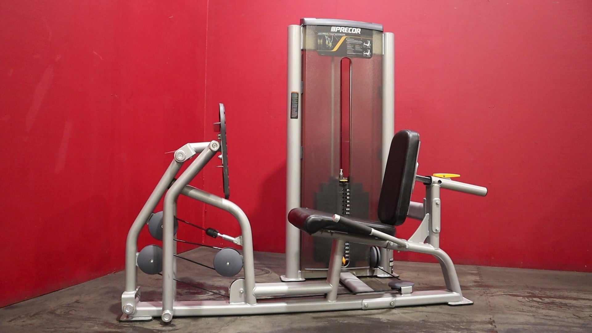 Precor S Line Selectorized Leg Press / Calf Extension (Remanufactured)