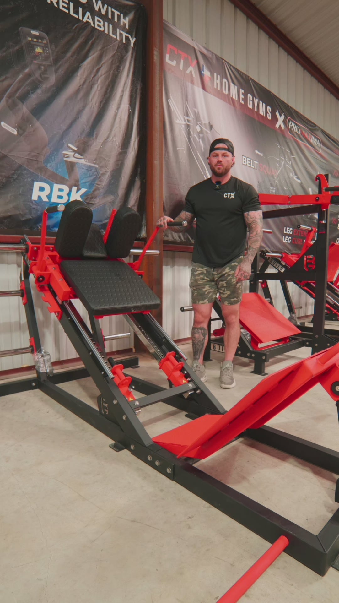 BUILD Linear Hack Squat (New)