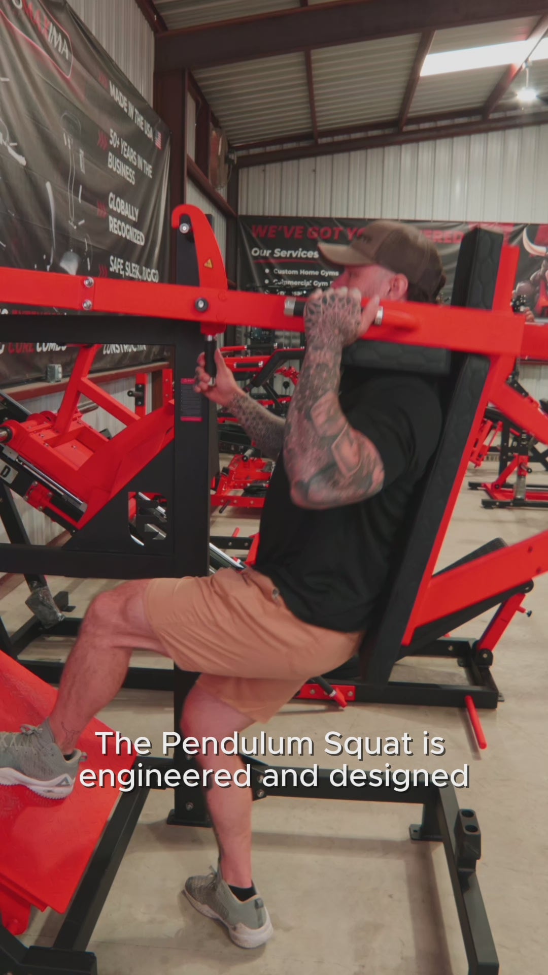 BUILD Pendulum Squat (New)