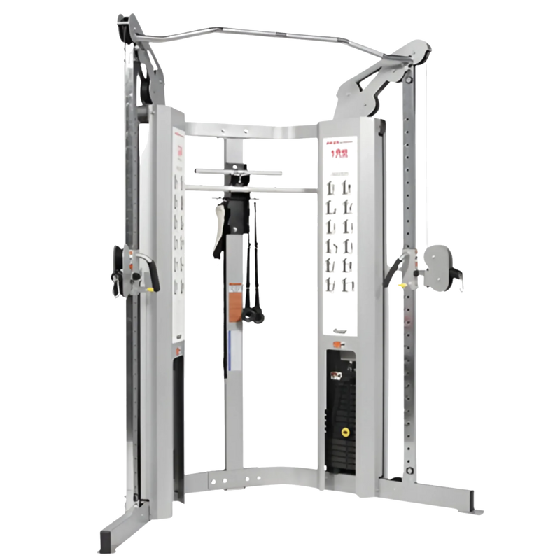 Hoist Fitness HD-1900 Dual Adjustable Pulley System transparent