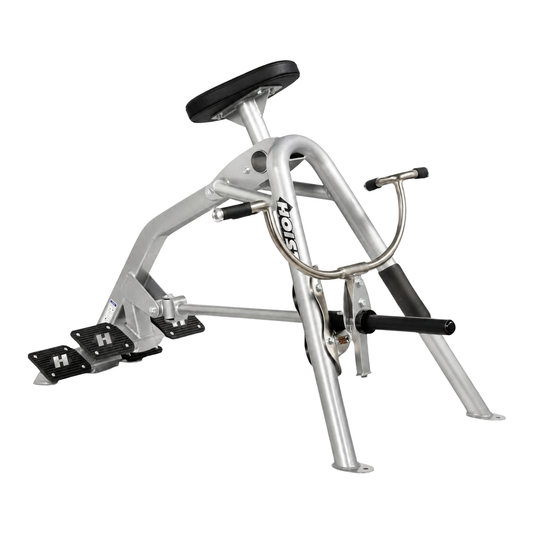 Hoist Fitness Incline Leverage Row background deleted