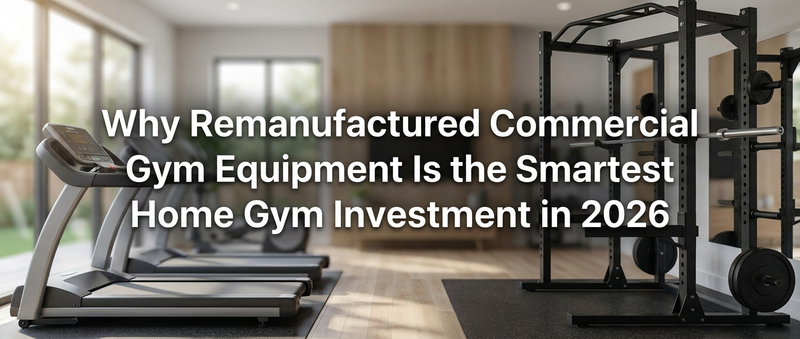 Why Remanufactured Commercial Gym Equipment Is the Smartest Home Gym Investment in 2026