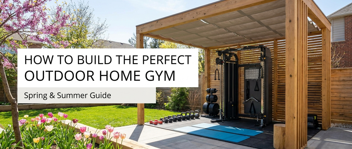 How to Build the Perfect Outdoor Home Gym for Spring and Summer