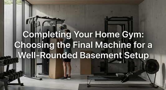 Completing Your Home Gym: Choosing the Final Machine for a Well-Rounded Basement Setup