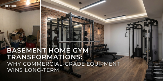 Basement Home Gym Transformations: Why Commercial-Grade Equipment Wins Long-Term