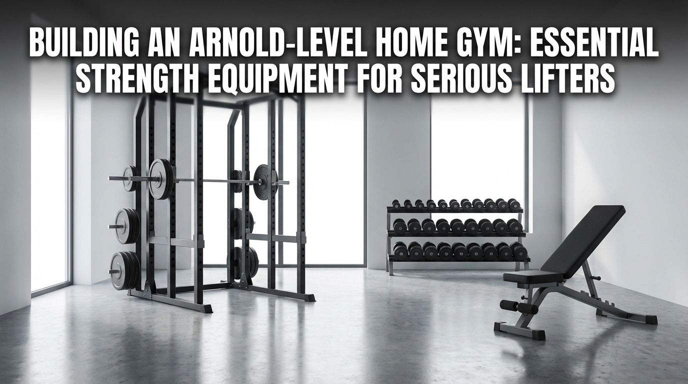 Gym Essential Machine Building an Arnold-Level Home Gym: Essential Strength Equipment for Se ...