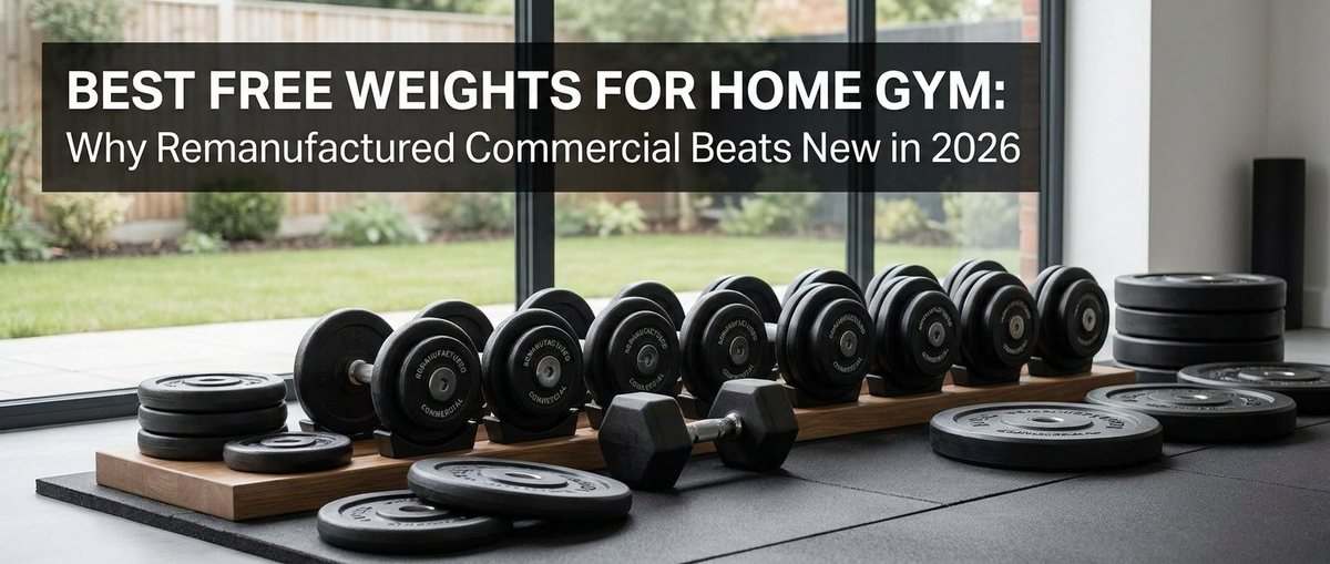 Best Free Weights for Home Gym: Why Remanufactured Commercial Beats New in 2026