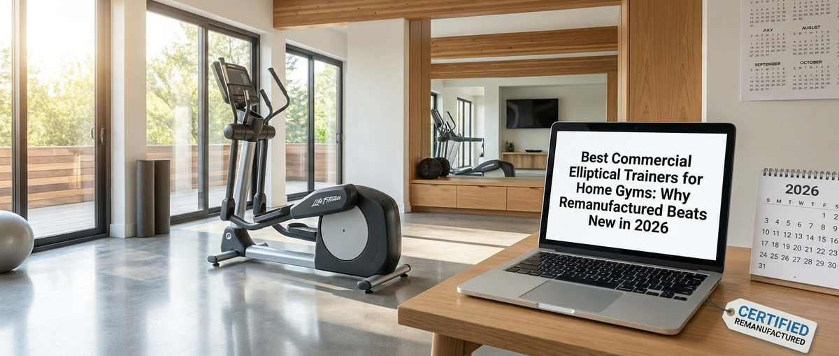 Best Commercial Elliptical Trainers for Home Gyms: Why Remanufactured Beats New in 2026