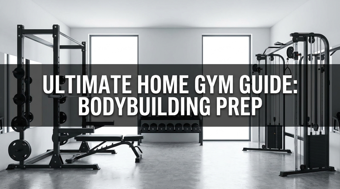 How to Set Up the Perfect Home Gym for Bodybuilding Competition Prep
