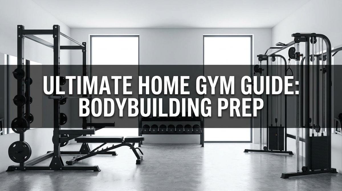 How to Set Up the Perfect Home Gym for Bodybuilding Competition Prep