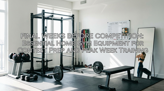 Final Weeks Before Competition: Essential Home Gym Equipment for Contest Prep and Peak Week Training