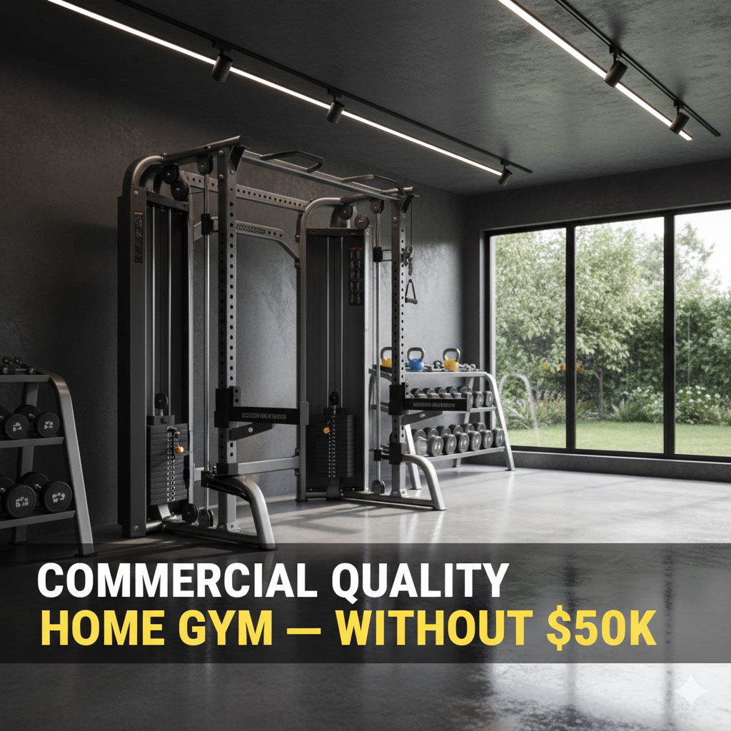How Do I Build a Home Gym That Matches Commercial Quality Without Spending $50,000?