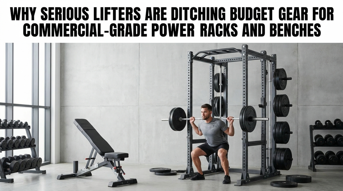 Why Serious Lifters Are Ditching Budget Gear for Commercial-Grade Power Racks and Benches