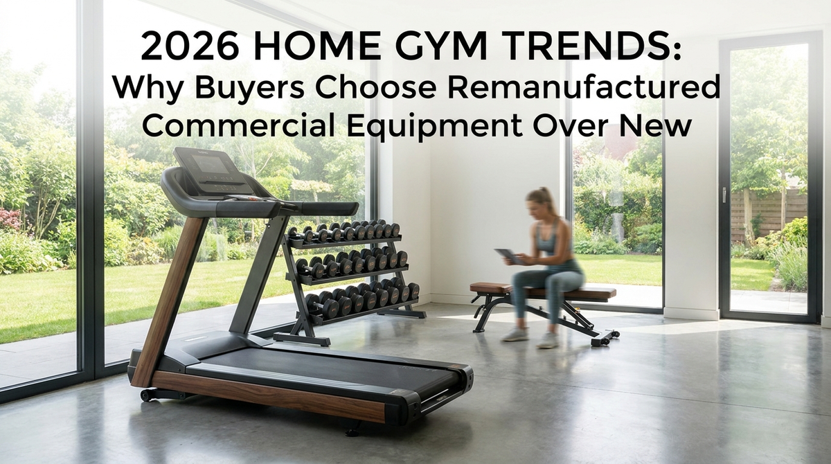 Why 2026 Home Gym Buyers Choose Remanufactured Commercial Equipment Over New