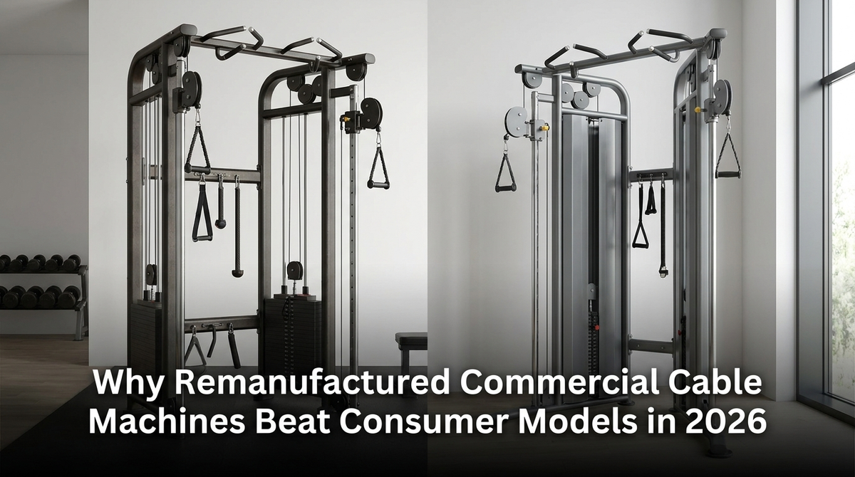 Why Remanufactured Commercial Cable Machines Beat Consumer Models in 2026