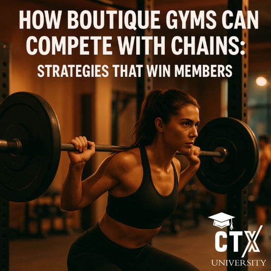 How Boutique Gyms Can Compete with Chains: Strategies That Win Members