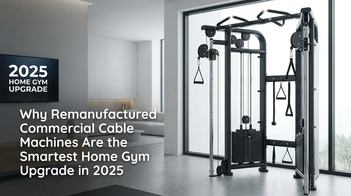 Why Remanufactured Commercial Cable Machines Are the Smartest Home Gym Upgrade in 2025