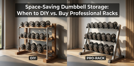 Space-Saving Dumbbell Storage: When to DIY vs. Buy Professional Racks
